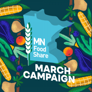 MN Food Share March Campaign Graphic