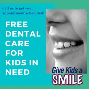 Free Dental Care for Kids in Need Graphic